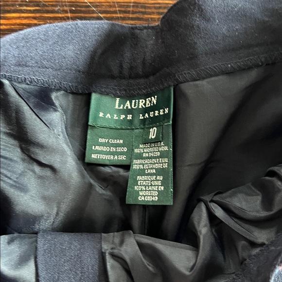 Lauren Ralph Lauren Wool Trousers Size 10 - Picture 2 of 3